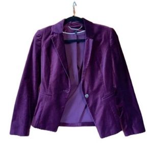 Plum Blazer